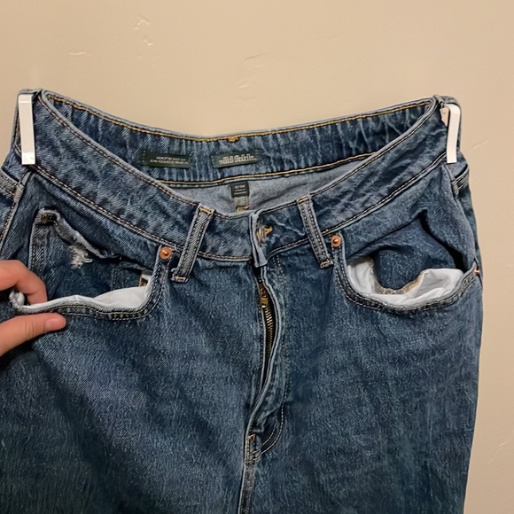 Denim boyfriend jeans FITS SIZE L, high waist, Wild Fable jeans - Picture 2 of 6